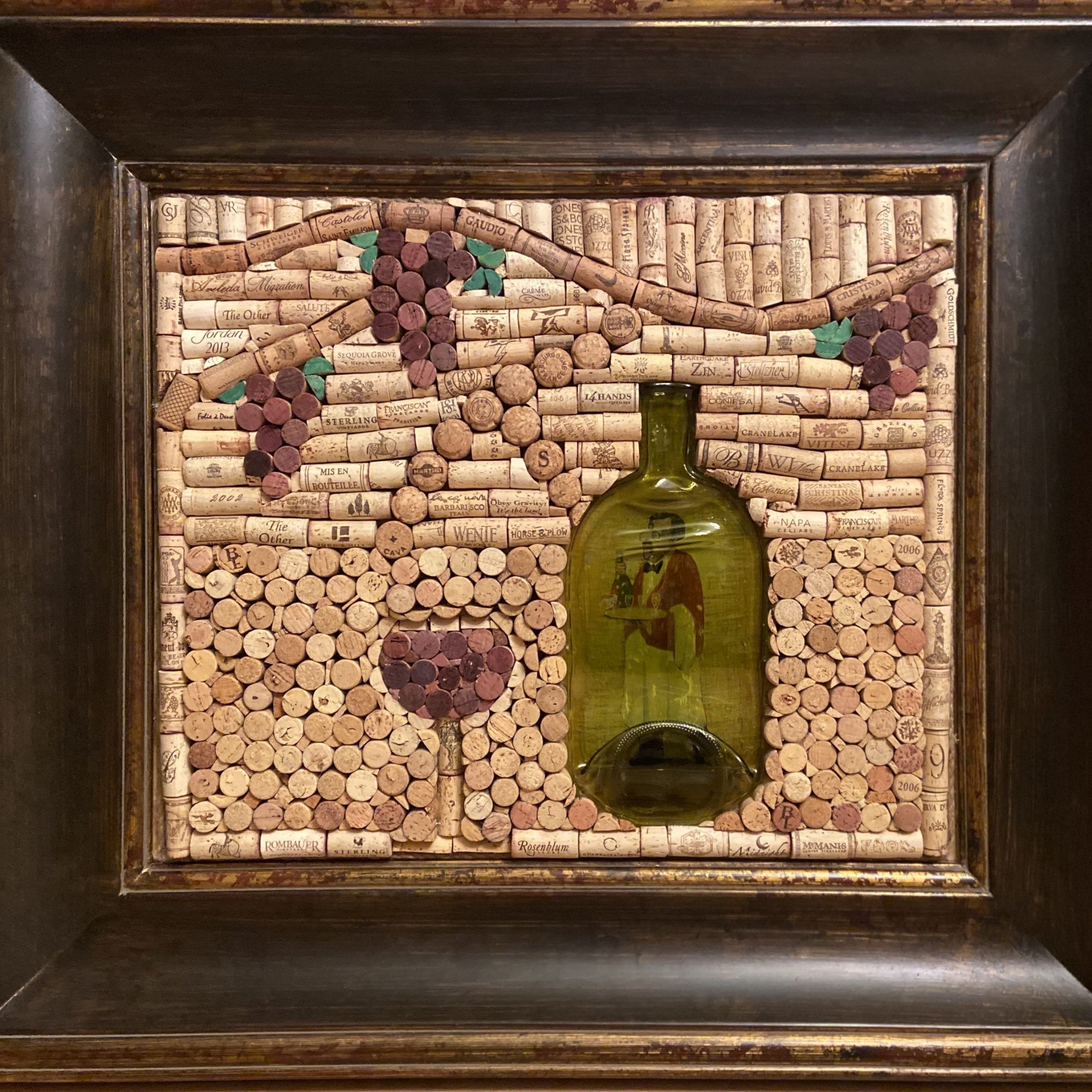 Wine Corks Wall Decor Intended For Wine Wall Art (View 8 of 15)