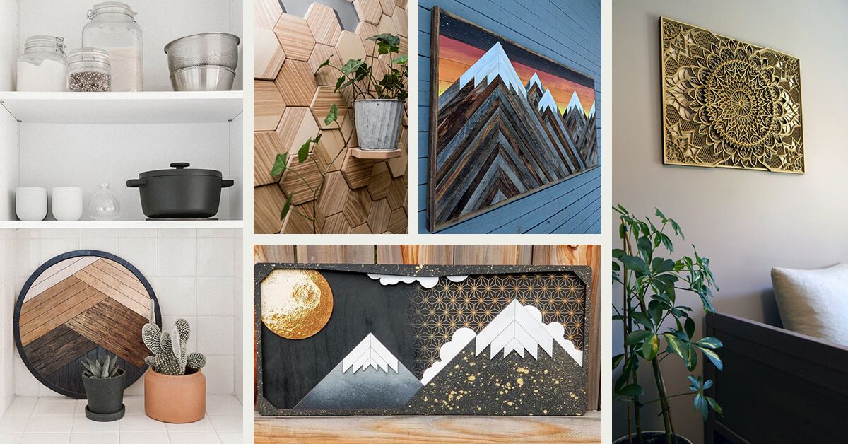 28 Best Wood Wall Art Ideas That Will Enchant And Excite In 2021 For Cosmic Sound Wall Art (View 15 of 15)