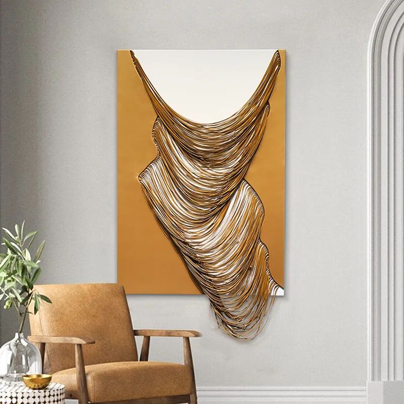 3d Modern Yellow & White Geometric Abstract Wood Wall Decor Art For Living  Room Bedroom Homary With Abstract Modern Wood Wall Art (View 13 of 15)