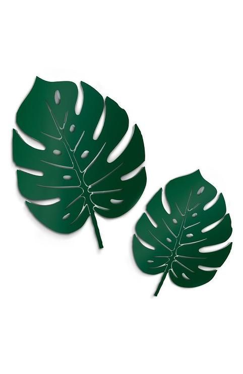 4art Works Tropical Leaves Wall Art Intended For Tropical Leaves Wall Art (View 8 of 15)