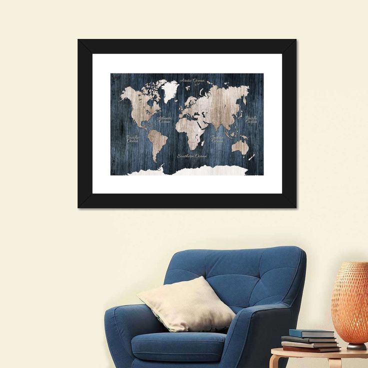 Aged Wooden World Map Wall Art | Digital Art | World Map Wall Art, Map Wall  Art, Wall Canvas With Ocean Hue Wall Art (View 14 of 15)