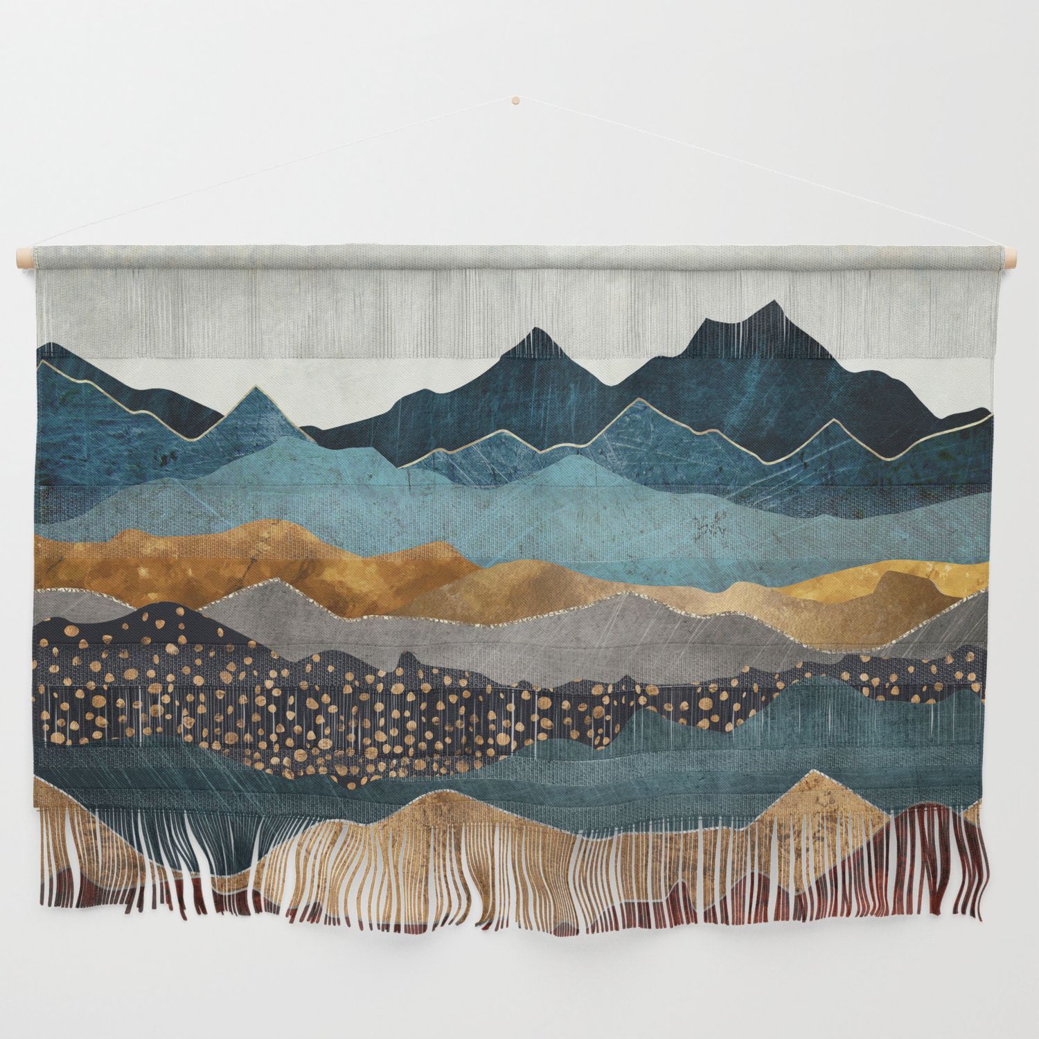 Amber Dusk Wall Hangingspacefrogdesigns | Society6 With Amber Dusk Wood Wall Art (View 5 of 15)