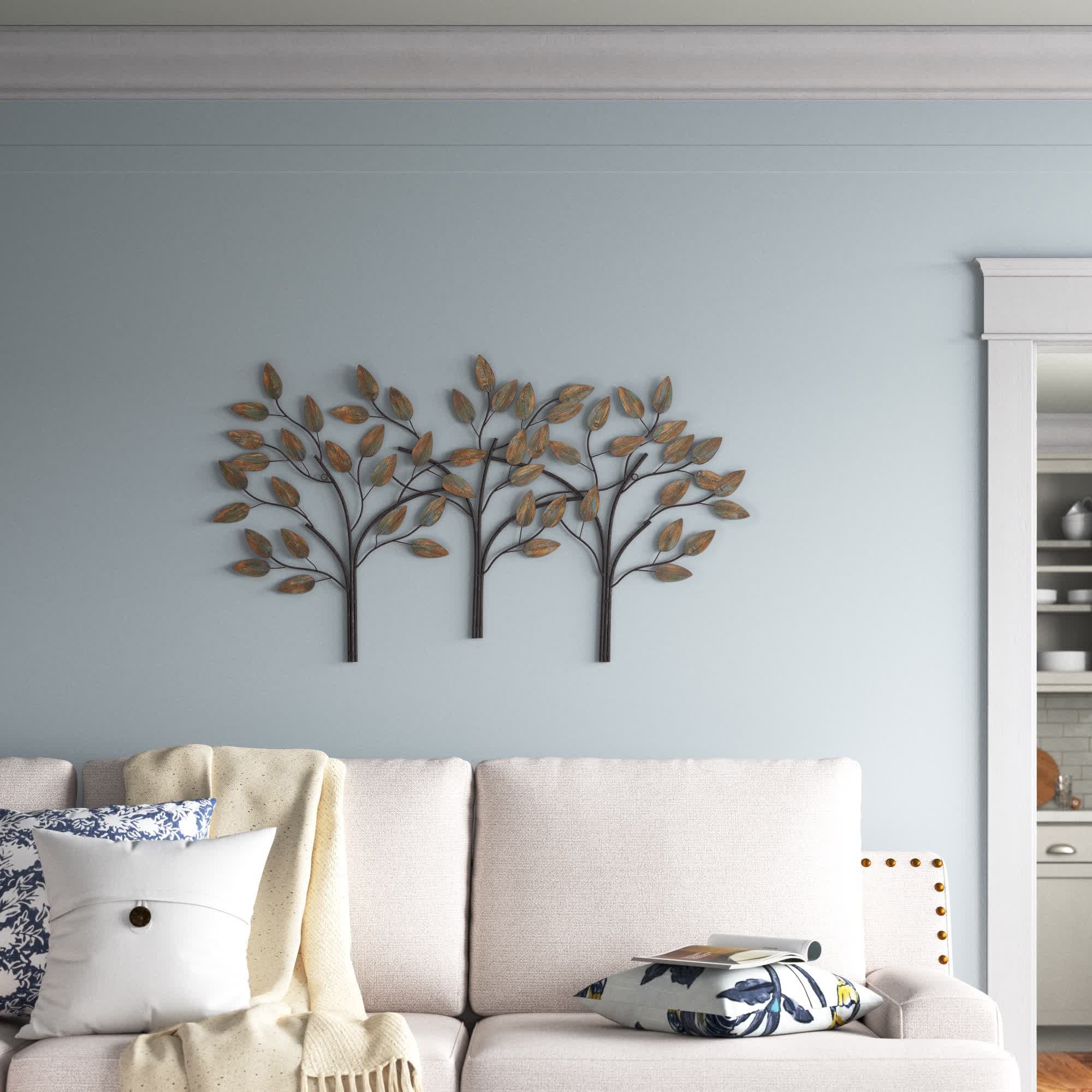 Andover Mills™ Desford Leaf Wall Décor & Reviews | Wayfair Intended For Inspired Wall Art (View 8 of 15)
