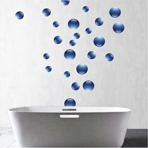 Bubble Wall Decals, Peel And Stick Bubbles, Bubble Wall Art, Bubbles  Design, Bubbles Wall Decal, Bubbles Wall Decor, Bubbles Wall Mura… | Banho  E Tosa, Banho, Vidro Inside Bubble Wall Art (View 3 of 15)