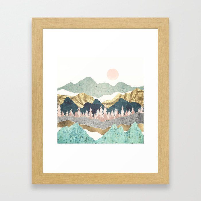 Buy Summer Vista Framed Art Printspacefrogdesigns. Worldwide Shipping  Available At Society (View 7 of 15)
