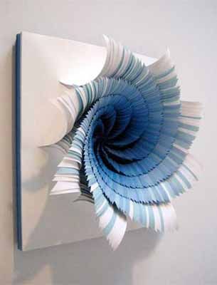 Colorful Paper Craft Ideas, Contemporary Wall Art, Paper Flowers Pertaining To Paper Art Wall Art (View 10 of 15)