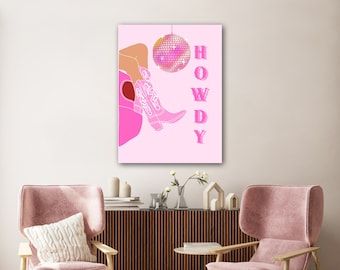 Disco Wall Art – Etsy Pertaining To Disco Girl Wall Art (View 5 of 15)