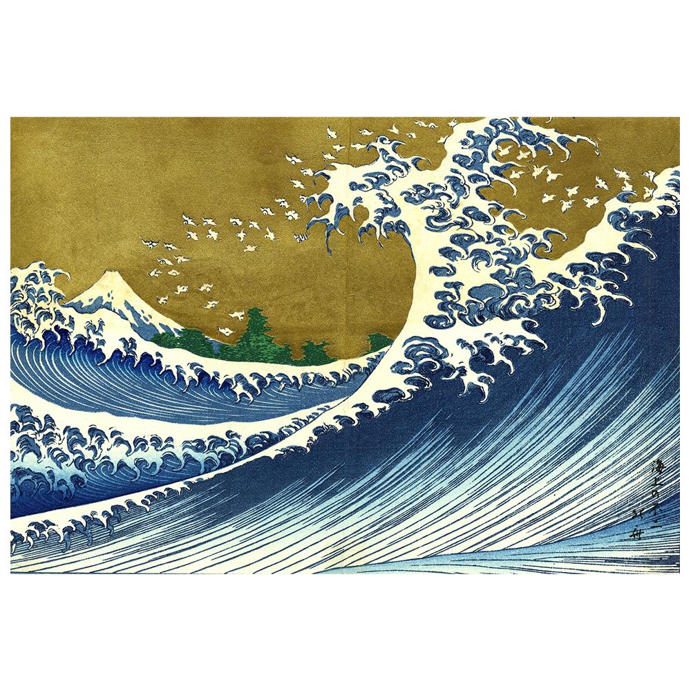 Famous Paintings, Canvas Prints, Vintage Posters And Wall Art – ツ  Legendarte – Canvas Print – The Big Wave – Katsushika Hokusai – Wall Art  Decor With Regard To Waves Wall Art (View 12 of 15)