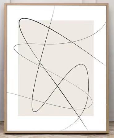 Home Decoration Original Design Wall Art Hand Painted Abstract Line Drawing  Painting Of Modern Wall Art – Buy Line Drawingpainting Of Modern Wall Art,original  Design Wall Art Hand,hand Painted Line Drawing Painting Throughout Line Abstract Wall Art (View 10 of 15)