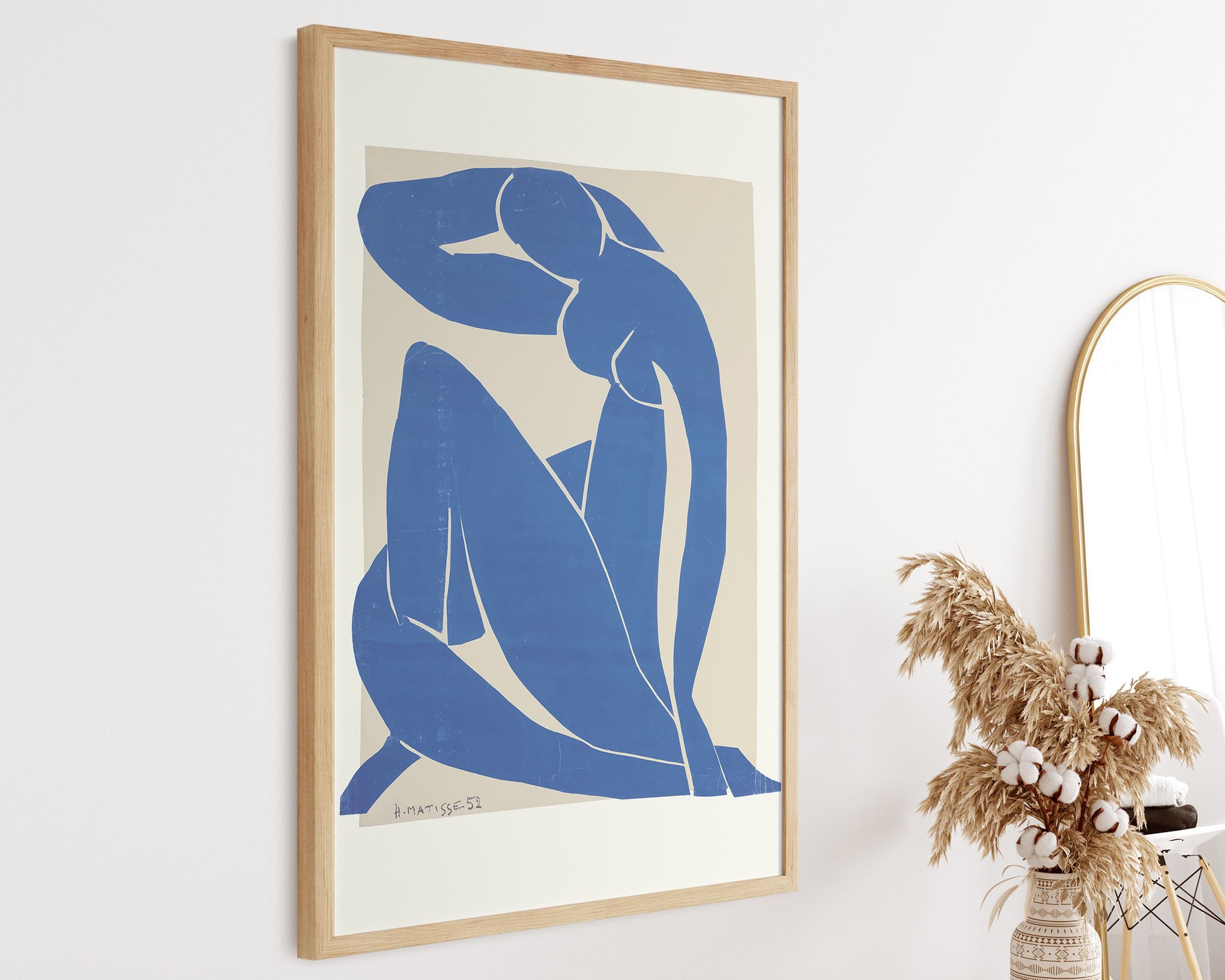 Matisse Blue Nudes – Etsy With Regard To Blue Nude Wall Art (View 13 of 15)