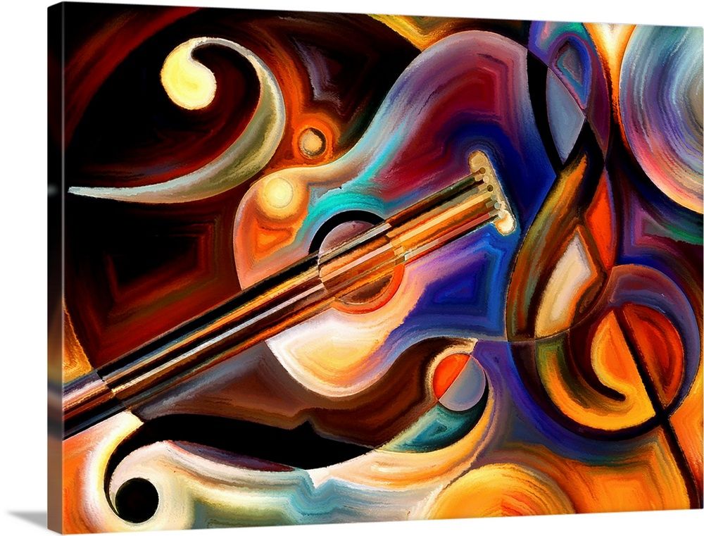 Music Night Wall Art, Canvas Prints, Framed Prints, Wall Peels | Great Big  Canvas For Night Wall Art (View 4 of 15)