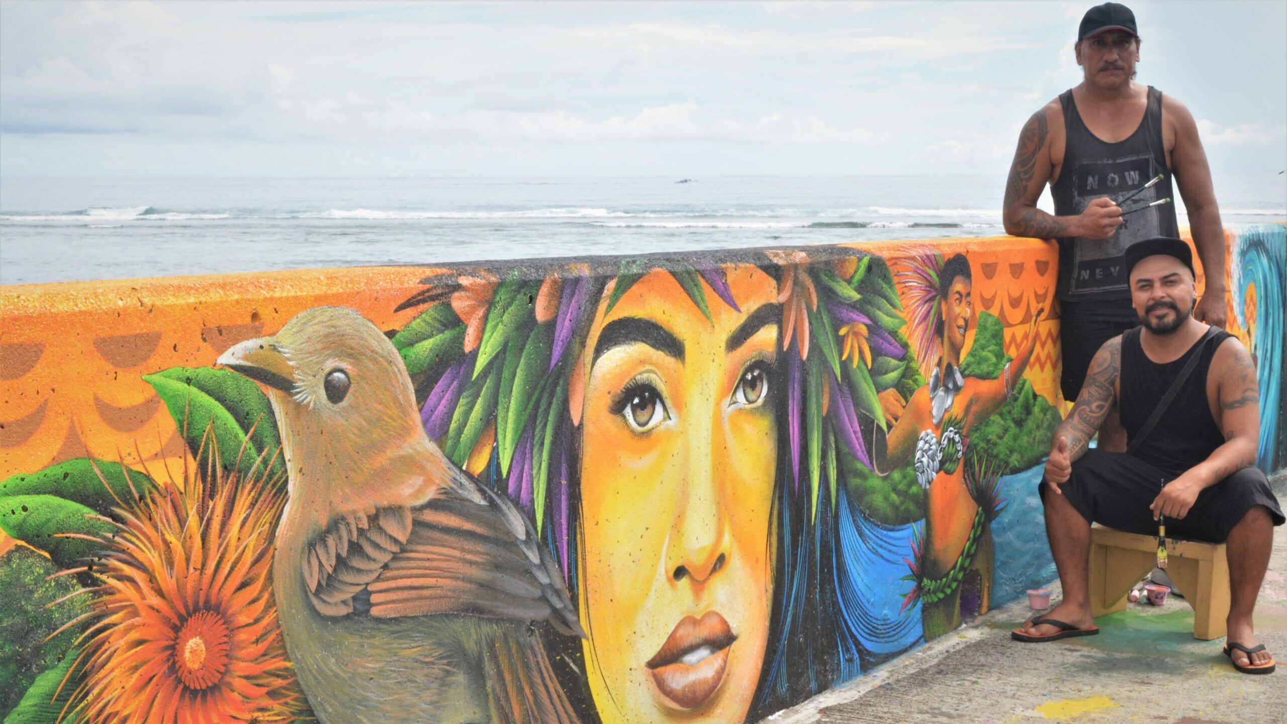 Nikao Seawall Mural Continues To Delight – Cook Islands News For The Seawall Art (View 8 of 15)