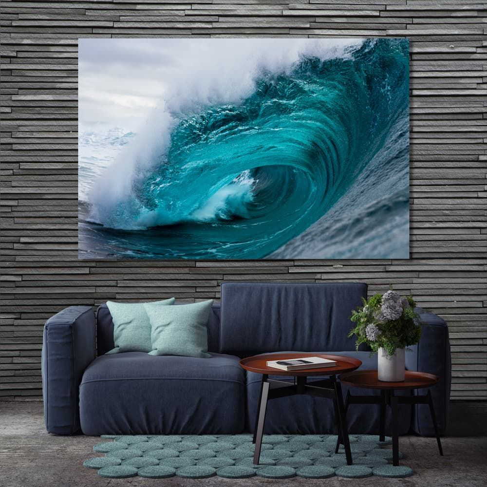 Ocean Waves Canvas Prints Art, Big Wave Wall Decor And Home Accents – Arts  Decor Inside Waves Wall Art (View 8 of 15)