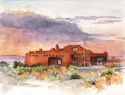 Painted Desert Inn Art – Fine Art America For Desert Inn Wall Art (View 7 of 15)