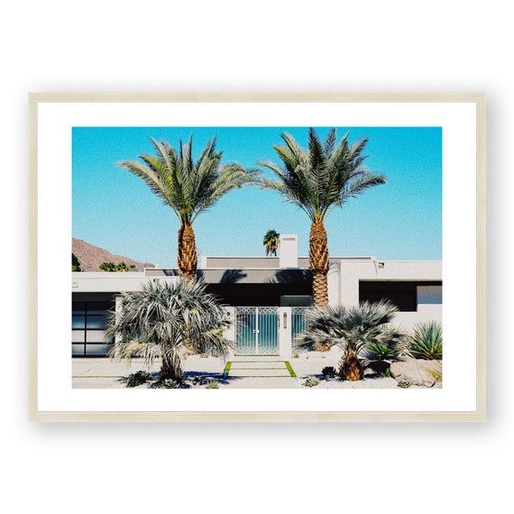 Palm Springs Art Print California Wall Art Fotografia Stampa – Etsy Italia Intended For Palm Springs Wall Art (View 3 of 15)