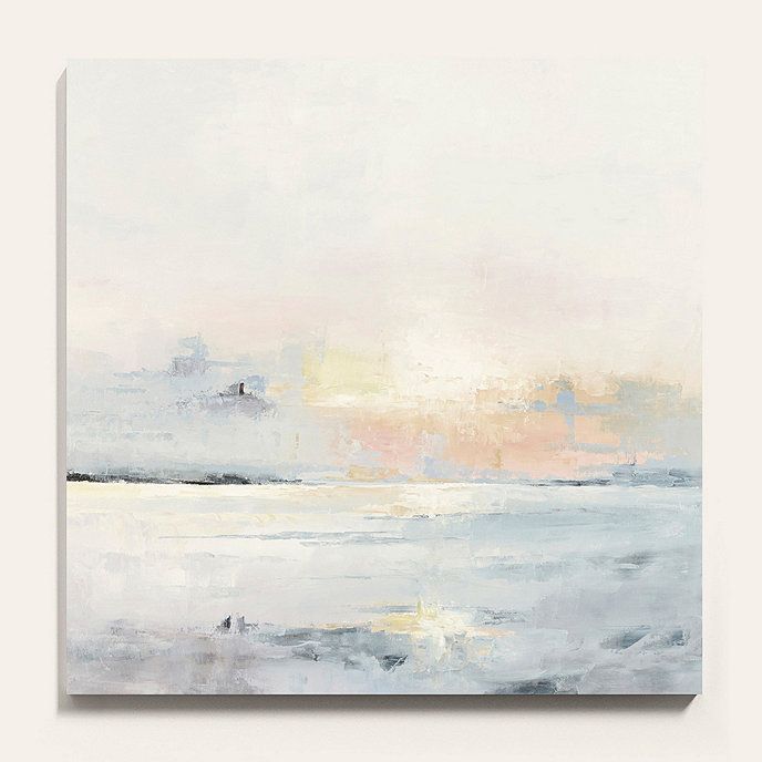 Pastel Sunset Stretched Canvas Art | Sunset Art, Pastel Sunset, Canvas Art With Pastel Sunset Wall Art (View 3 of 15)