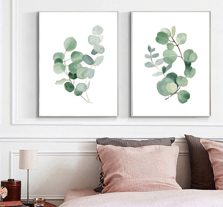 Pin On Home Decor Inside Eucalyptus Leaves Wall Art (View 15 of 15)