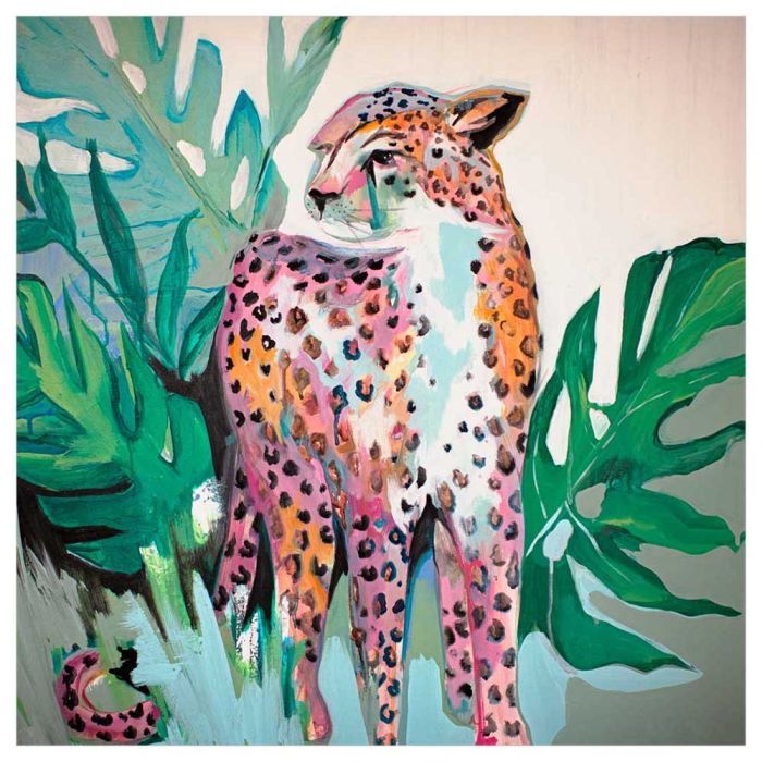 Pink Cheetah, Jungle & Safari Wall Art | Greenbox In Cheetah Wall Art (View 8 of 15)