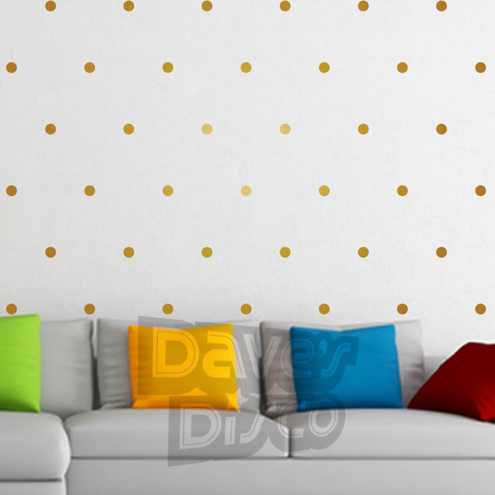 Pois Set Confezione Di 40 Wall Art Adesivi Decalcomanie Dot Spot Vetrofania  Decalcomania | Ebay With Dots Wall Art (View 6 of 15)