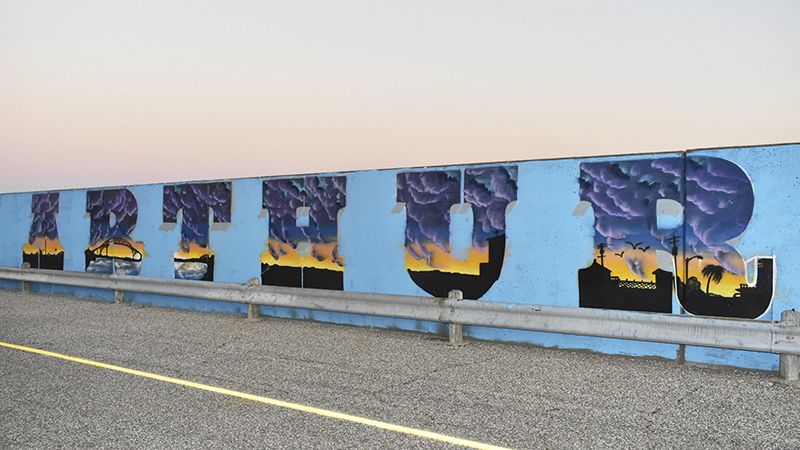 Seawall Of Art: Artists Add Flair To Port Arthur Landmark – Port Arthur  News | Port Arthur News For The Seawall Art (View 7 of 15)