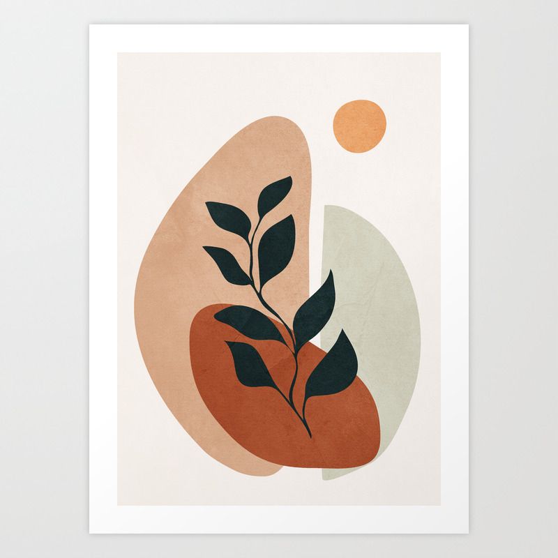 Soft Shapes Ii Art Printcity Art | Society6 Throughout Soft Shapes Wall Art (View 4 of 15)