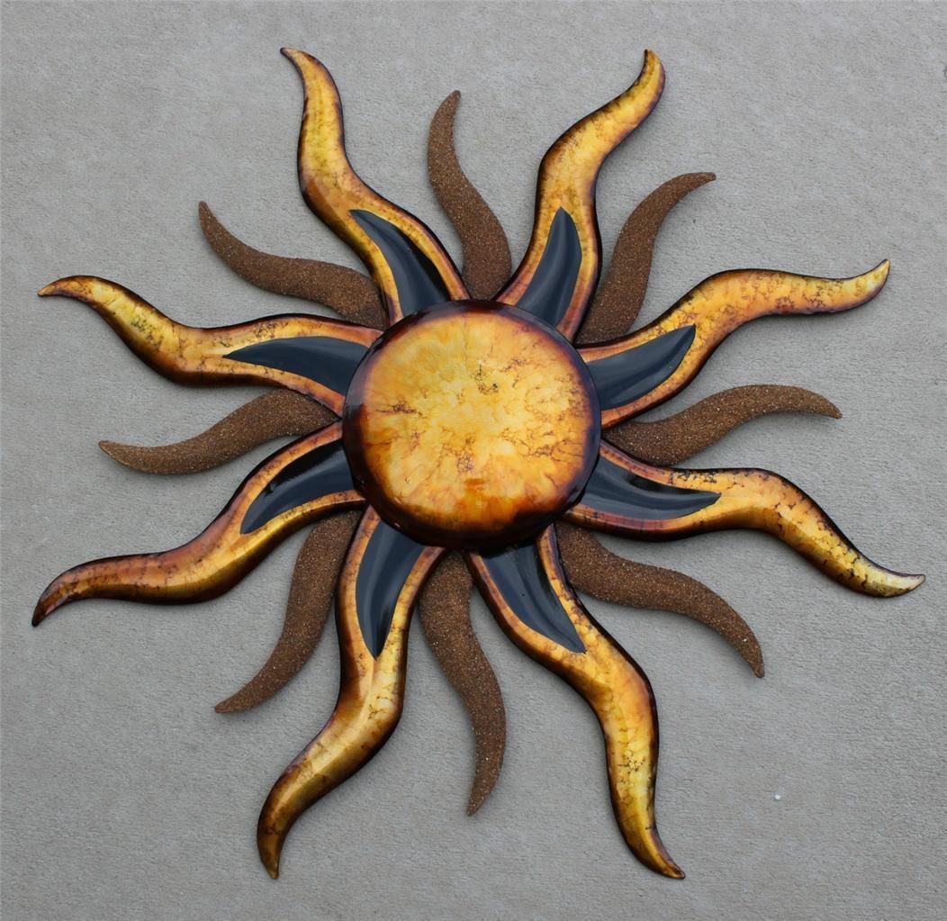 Sun Wall Art | Sun Art, Ceramic Sun, Moon Art Intended For The Sun Wall Art (View 1 of 15)