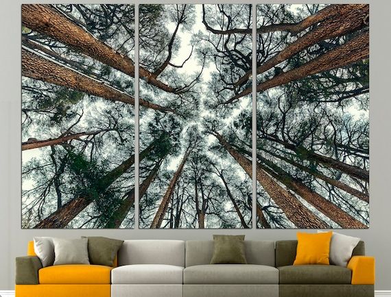 Tree Branch Print Abstract Tree Large Forest Print Tree Wall – Etsy Norway Throughout Forest Wall Art (View 7 of 15)