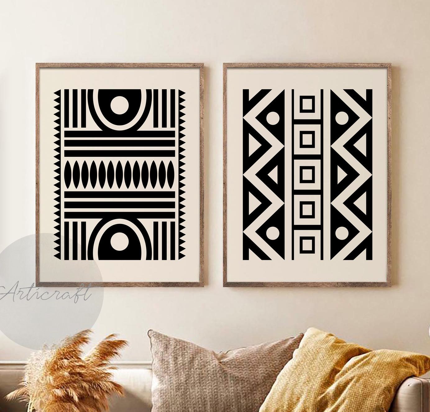 Tribal Wall Art – Etsy Within Tribal Pattern Wall Art (View 10 of 15)