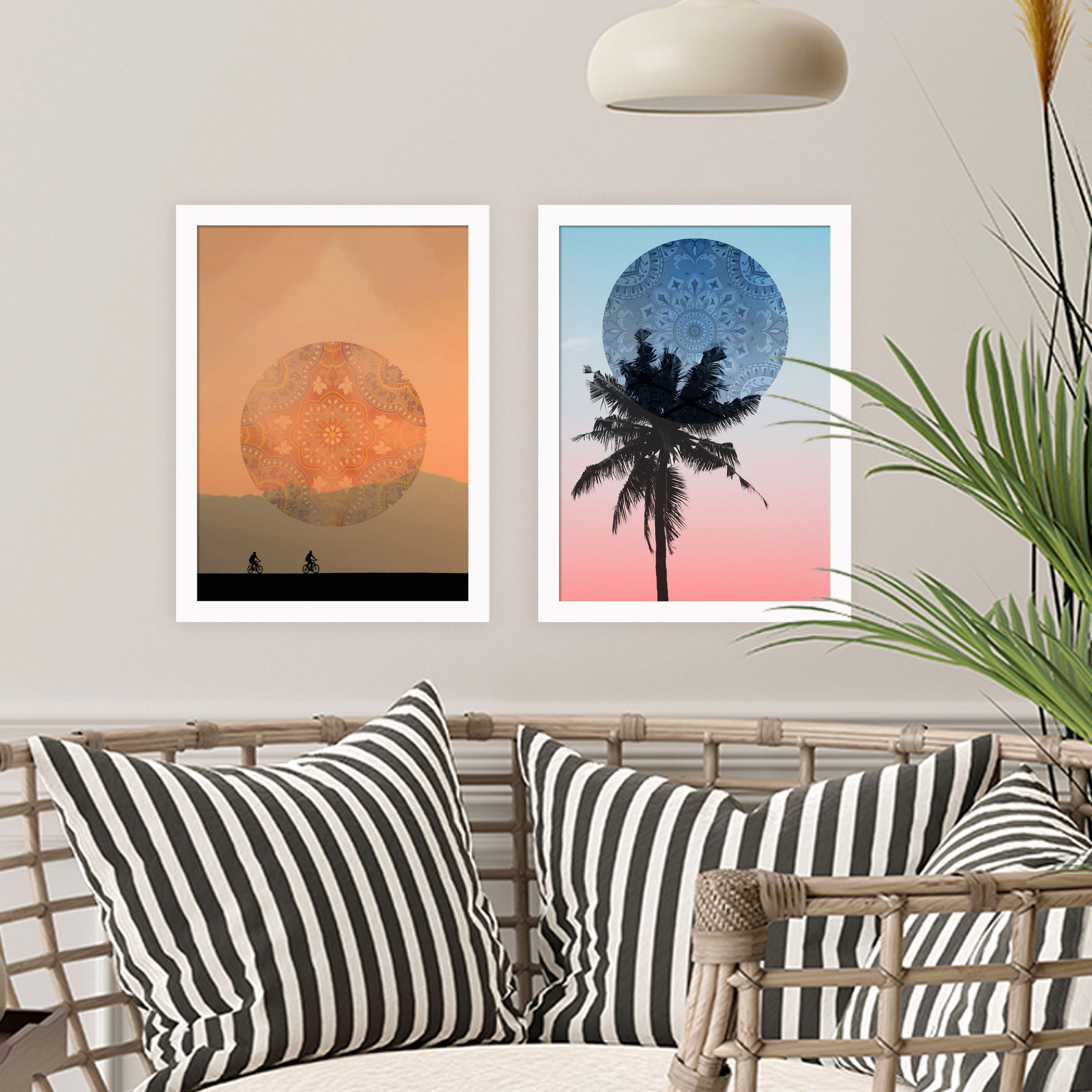 Tropical Night Canvas Canvas Art Print Wall Art Home – Etsy Australia Intended For Tropical Evening Wall Art (View 11 of 15)
