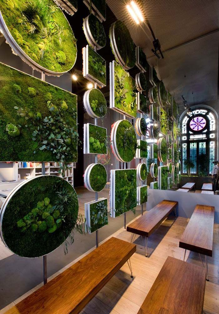 Vertical Moss Garden | Green Interior Design, Green Interiors, Interior  Design Trends Inside Inner Garden Wall Art (View 4 of 15)