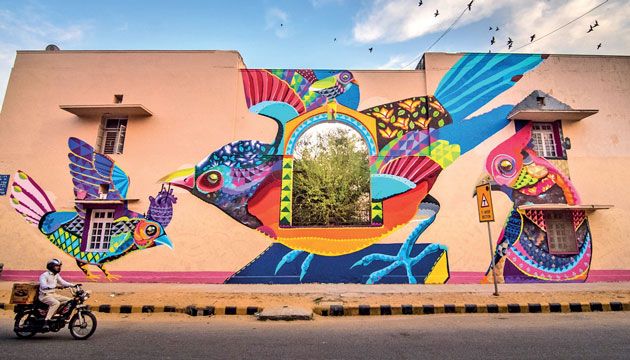 Wall Art In Cities: How City Walls Are Becoming The Artist's Canvas – The  Economic Times Within Town Wall Art (View 7 of 15)