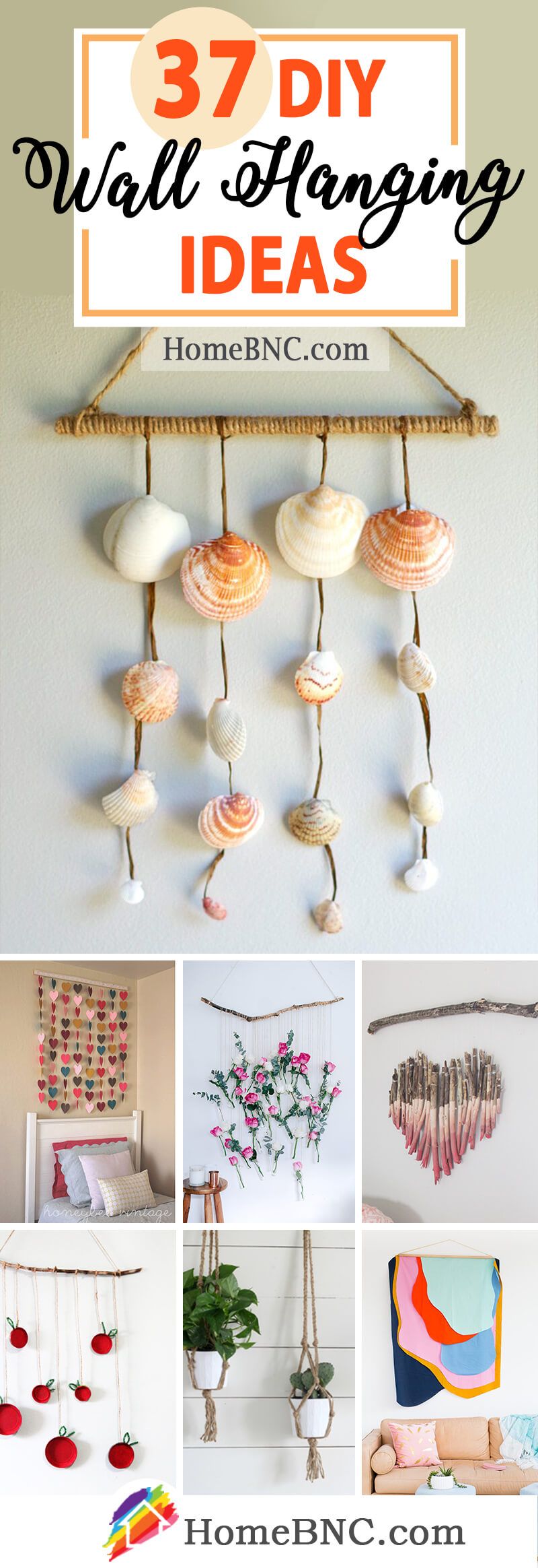 37 Best Diy Wall Hanging Ideas And Designs For 2022 With Regard To Wall Hanging Decorations (Photo 1 of 15)