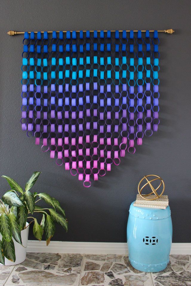 40 Amazing Craft Wall Hanging Ideas! – Design Improvised Pertaining To Handcrafts Hanging Wall Art (View 13 of 15)
