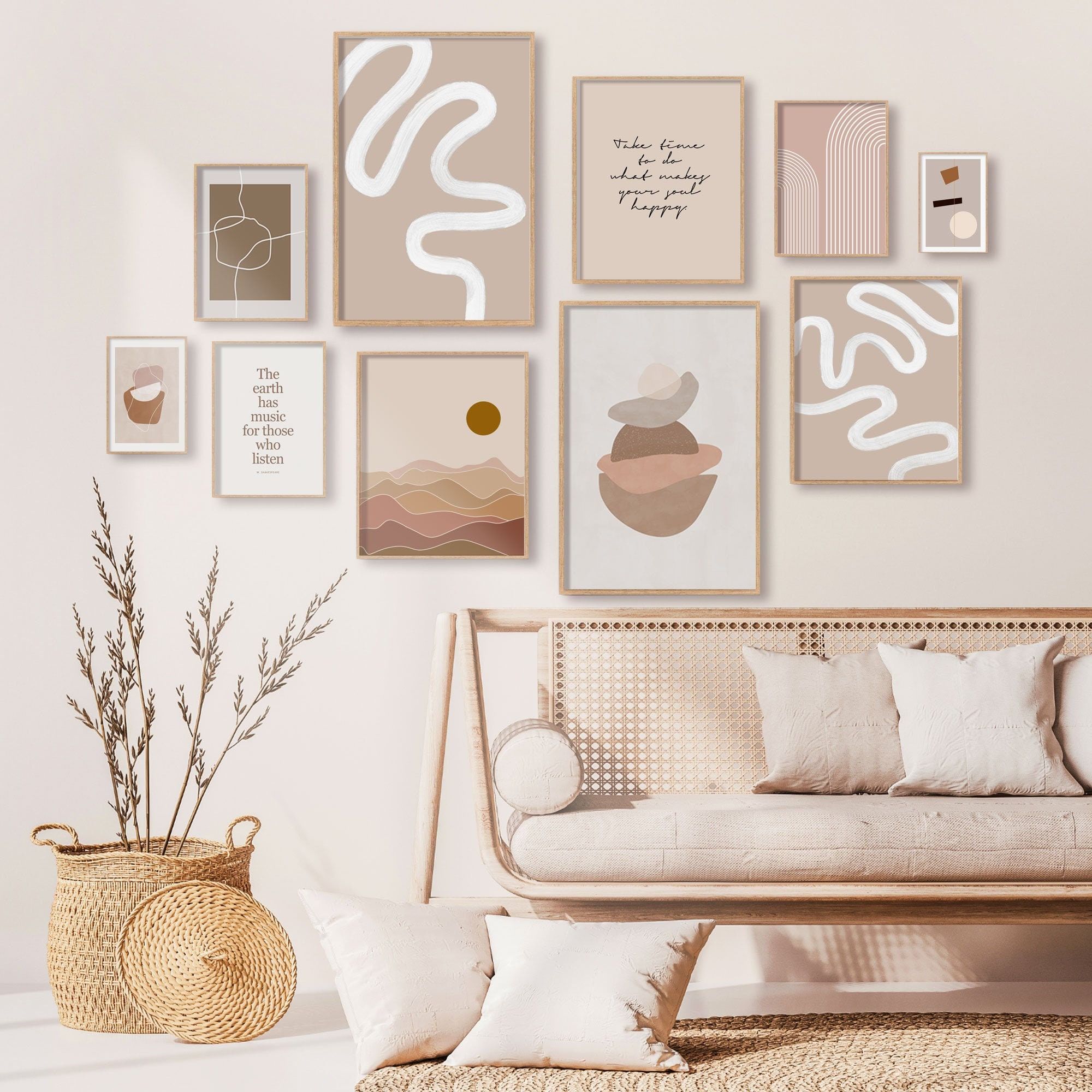 Featured Photo of 15 The Best Aesthetic Wall Art