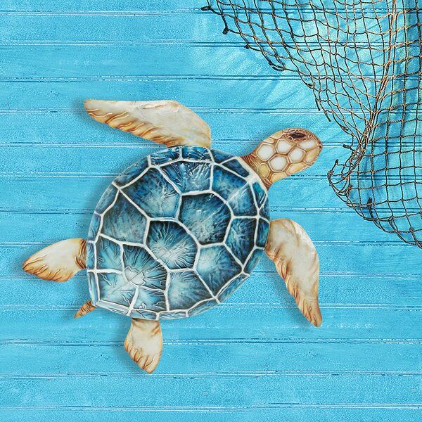 Bayou Breeze Sea Turtle Wall Décor & Reviews | Wayfair Within Turtle Wall Art (View 5 of 15)