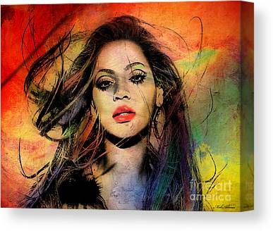 Beautiful Woman Face Canvas Prints & Wall Art For Sale | Fine Art America In Women Face Wall Art (View 8 of 15)