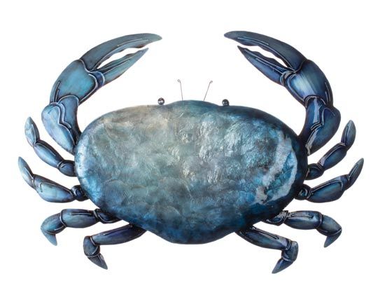 Blue Crab Wall Art – Dorset Gifts Regarding Crab Wall Art (Photo 9 of 15)