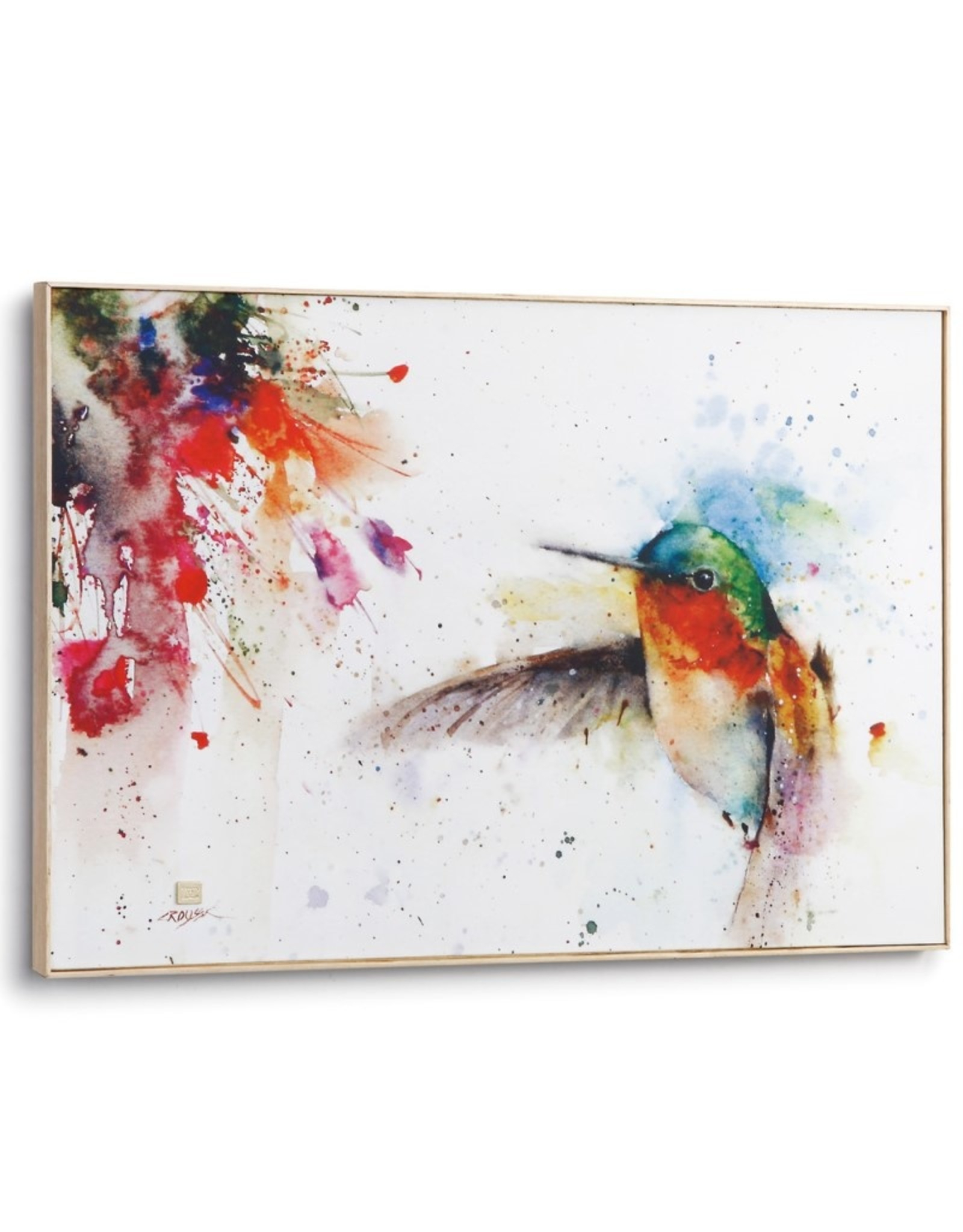 Jewel Hummingbird Wall Art - The Bear Den Gallery in Hummingbird Wall Art