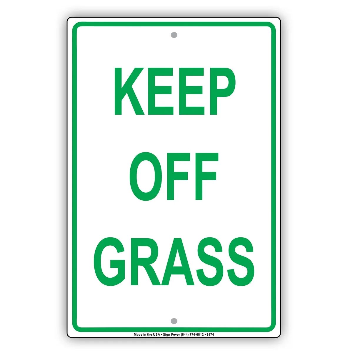 Keep Off Grass Wall Art Decor Novelty Notice Caution Aluminum Metal Sign |  Ebay Intended For Metal Sign Stake Wall Art (View 10 of 15)