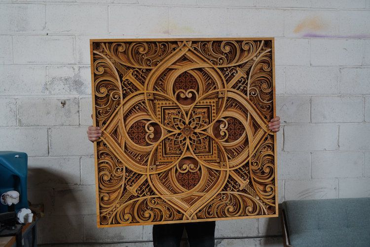 Mesmerizing Laser Cut Wood Wall Art Feature Layers Of Intricate Patterns With Intricate Laser Cut Wall Art (View 4 of 15)