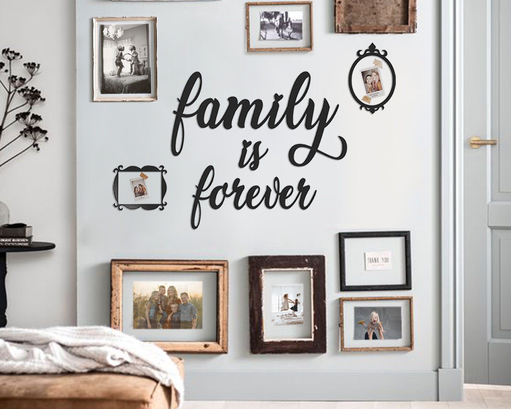 Metal Family Is Forever Sign Metal Wall Art Home Decor Wall – Etsy For Family Wall Sign Metal (Photo 3 of 15)