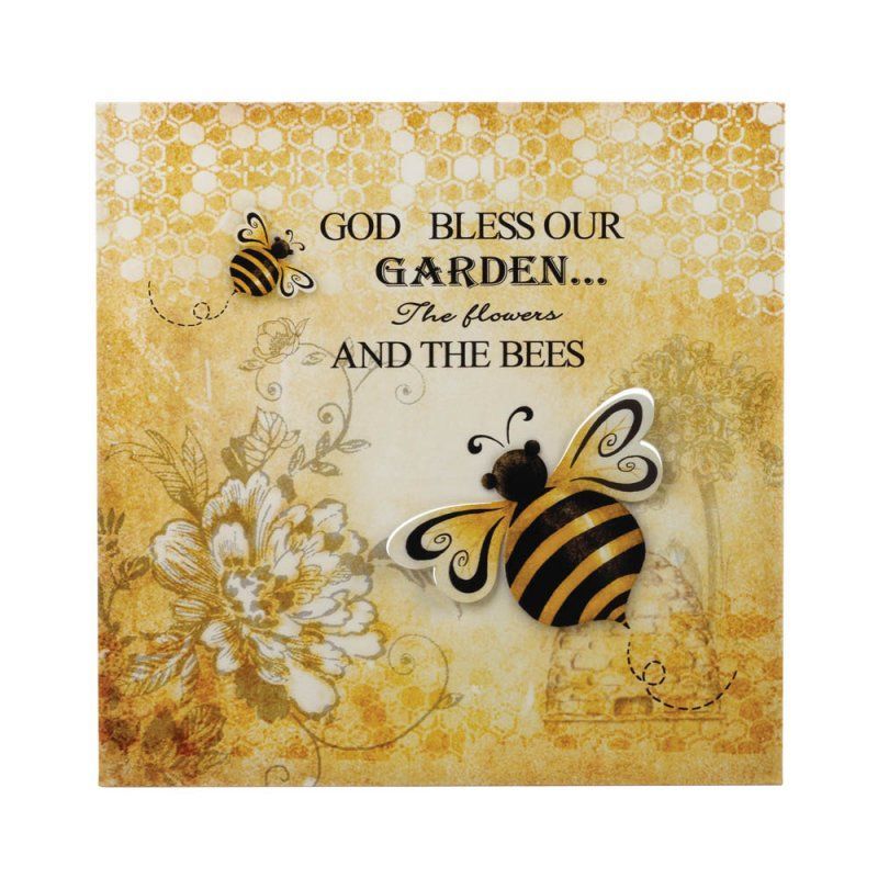 Metal Wall Art Bumble Bee 3 D Garden Wall Art | Bee Wall, Garden Wall Art, Bumble  Bee With Metal Wall Bumble Bee Wall Art (Photo 7 of 15)