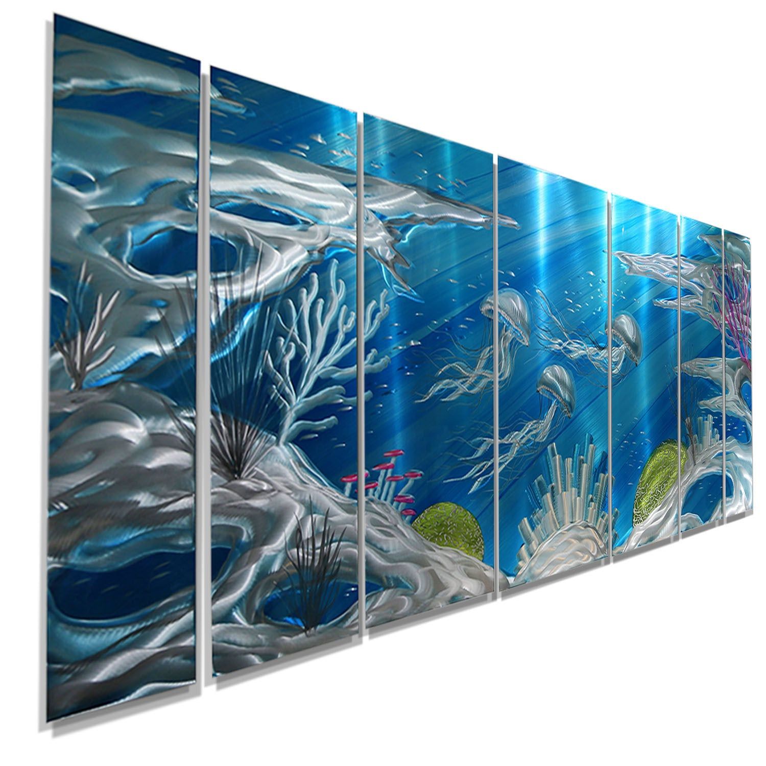 Ocean Metal Wall Art – Etsy Regarding Metal Coastal Ocean Wall Art (View 5 of 15)