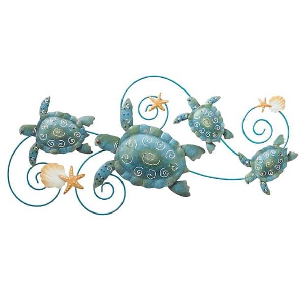 Regal 31 In. Sea Turtle Wall Decor 5073 – The Home Depot Pertaining To Turtle Wall Art (Photo 8 of 15)