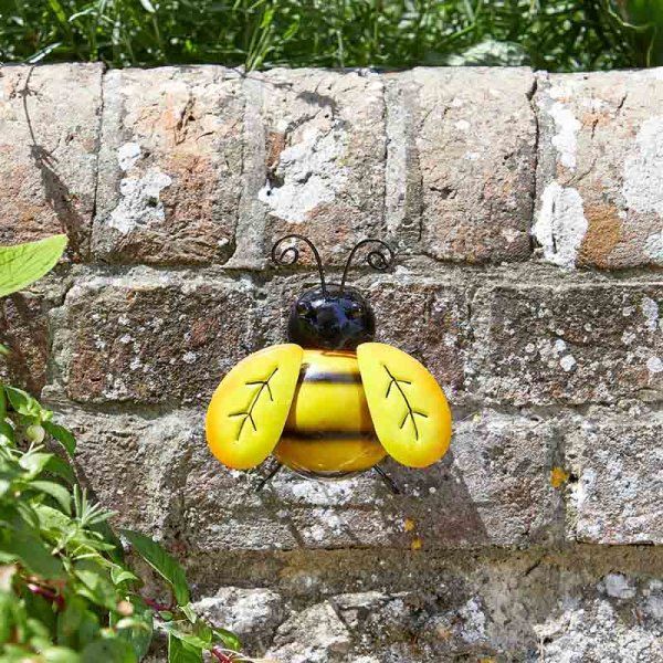 Small Bee Wall Art For Garden Ornament | Marcopaul With Bee Ornament Wall Art (View 10 of 15)