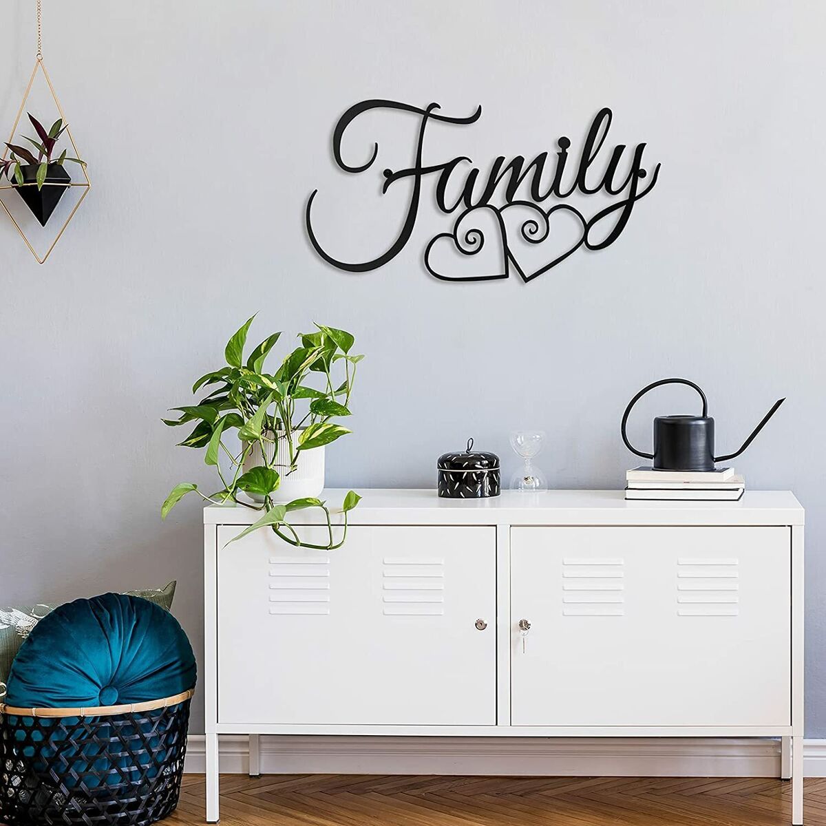 Wall Decor Sign Family Word Wall Art Wall Hanging Decoration Home Dining  Room | Ebay Within Family Word Wall Art (View 15 of 15)
