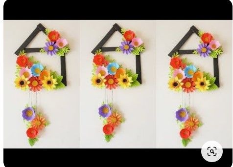 Wall Hanging Craft Ideas For Decorating Your Home Pertaining To Handcrafts Hanging Wall Art (Photo 3 of 15)