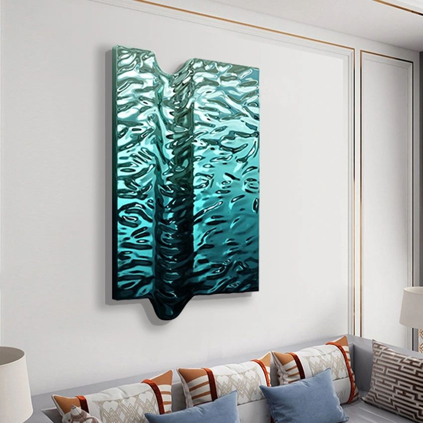Wave Theme Metal Art Decor Indoor And Outdoor Wall Art – China Wave Theme  Decor And Wall Artwork Price | Made In China Inside Indoor Outdoor Wall Art (View 11 of 15)
