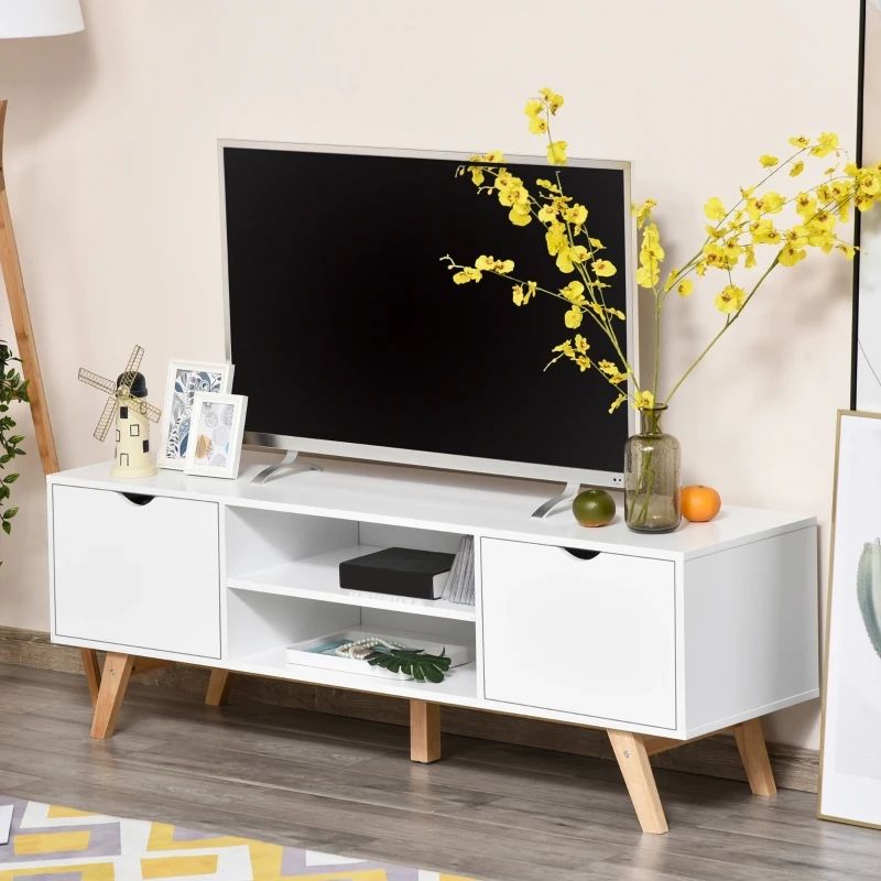 Aosom Canada For Favorite Entertainment Center With Storage Cabinet (View 4 of 15)
