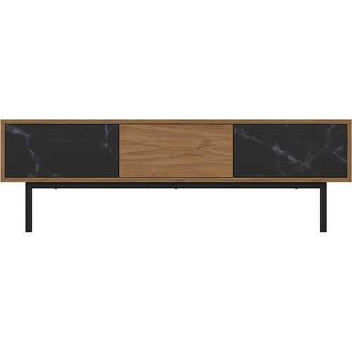 Avf Group Skyline Tv Stand Fs1400skyw A B&h Photo Video Pertaining To Preferred Black Marble Tv Stands (Photo 13 of 15)